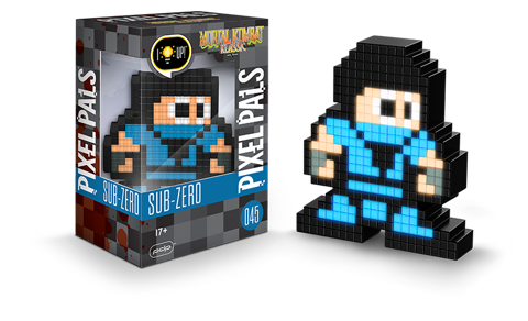Pixel Pals - Sub Zero (Mortal Kombat) 045 מנורת פיקסל מורטל קומבט