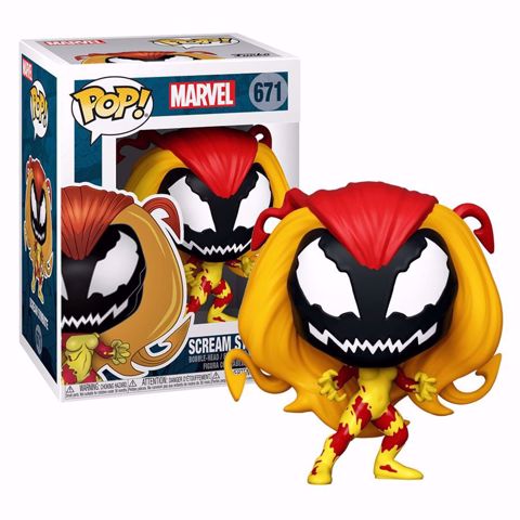 Funko Pop -  Scream Sybiot SE (Marvel ) 671  בובת פופ  סקרים סימביוט