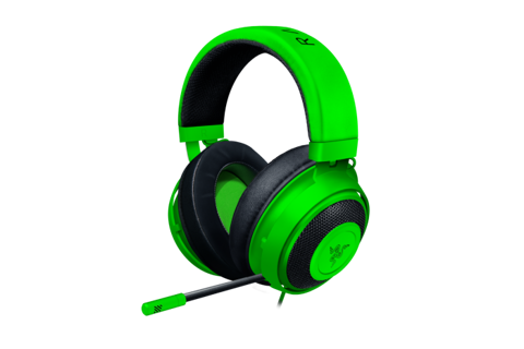 אוזניות גיימינג RAZER Kraken multi-platform ירוק