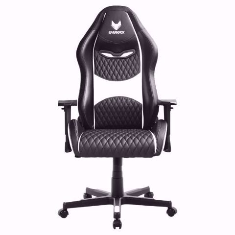 כיסא גיימינג | כיסא גיימינג מקצועי | Sparkfox GC80D שחור/לבן