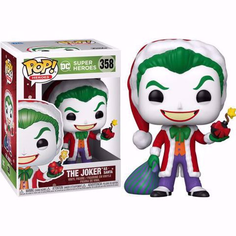 Funko Pop - The Joker  (DC) 358  בובת פופ הג'וקר