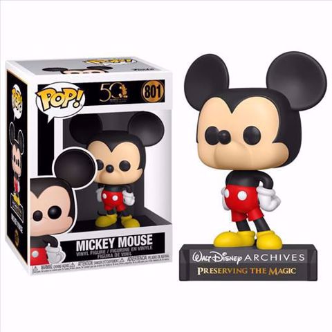 Funko Pop - Mickey Mouse (Disney) 801  בובת פופ מיקי מאוס