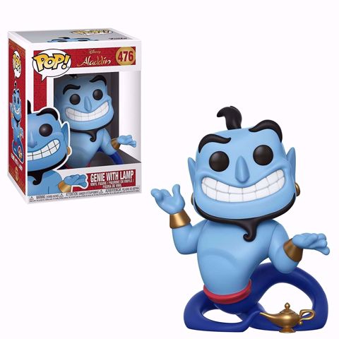 Funko Pop - Genie With Lamp  (Aladdin) 476  בובת פופ ג'יני אלאדין