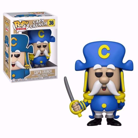 Funko Pop - Cap'n Crunch  (Icons) 36  בובת פופ קפטן קראנץ'