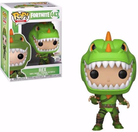 Funko Pop - REX (Fortnite) 443  בובת פופ פורטנייט