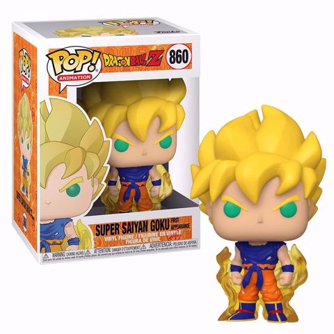 Funko Pop - Super Saiyan Goku (Dragon Ball) 860  בובת פופ  דרגון בול
