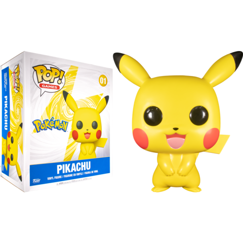 Funko Pop - Pikchu 18"  (Pokemon) 01  בובת פופ ענקית פיקצ'ו