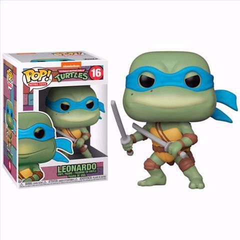 Funko Pop - Leonardo (TNMT) 16  בובת פופ צבי הנינג'ה