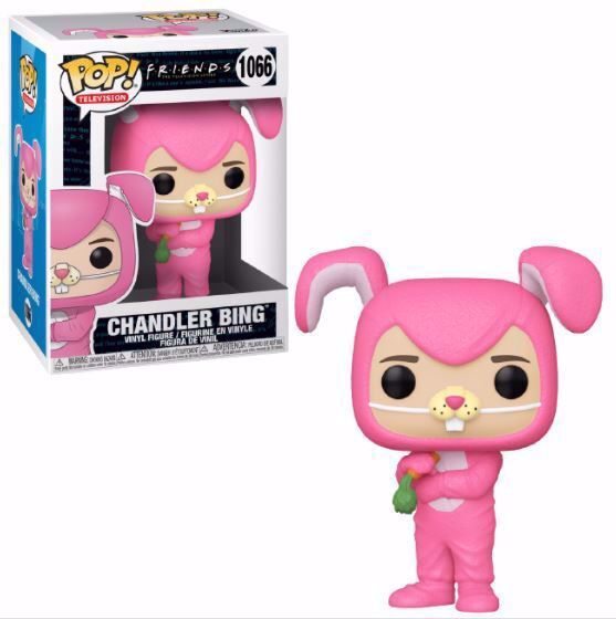 Funko Pop Friends - Chandler Bing 1066 Flocked - Édition Velours - NEUF
