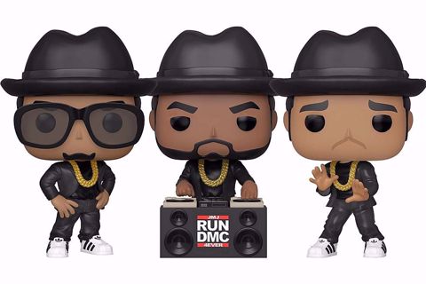 Funko Pop - Run DMC Set (Run DMC) Set Of 3 בובת פופ  סט ראן די אם סי