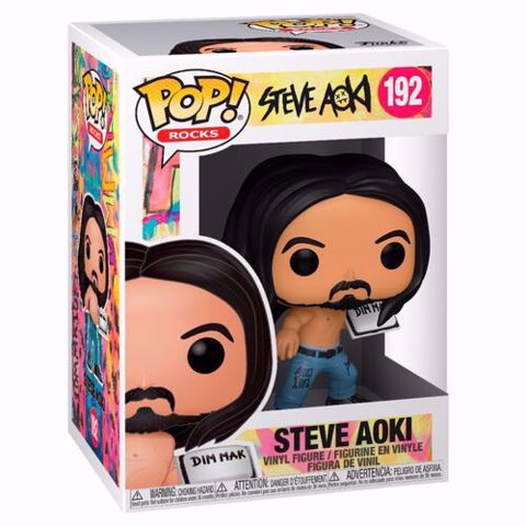 Funko Pop - Steve Aoki (Steve Aoki) 192 בובת פופ סטיב אוקי