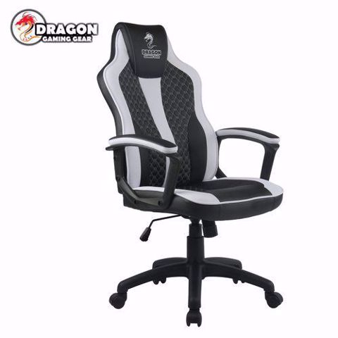 כסא גיימינג דגם  Dragon SNIPER  שחור /  לבן
