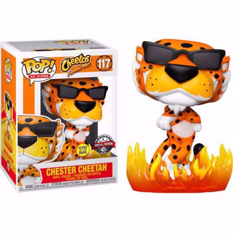 Funko Pop - Chester Cheetah GITD SE (Icons) 117 בובת פופ צ'סטר צ'יטה