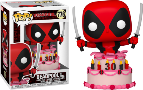 Funko Pop - Deadpool In Cake (Deadpool) 776 בובת פופ דדפול