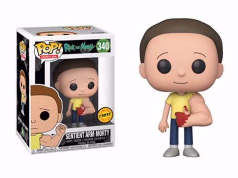 Funko Pop - Sentinent Arm Morty CHASE (Rick And Morty) 340 בובת פופ ריק ומורטי