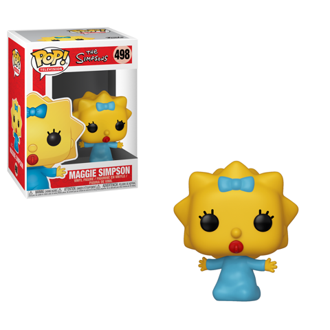 Funko Pop - Maggie Simpson (The Simpsons) 498 בובת פופ משפחת סימפסון