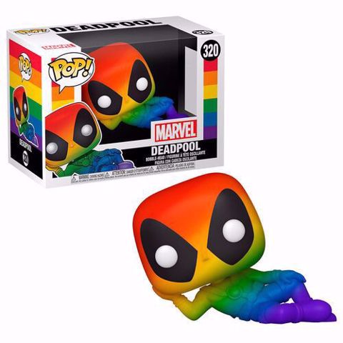 Funko Pop - Rainbow Deadpool (Deapool) 320 בובת פופ דדפול