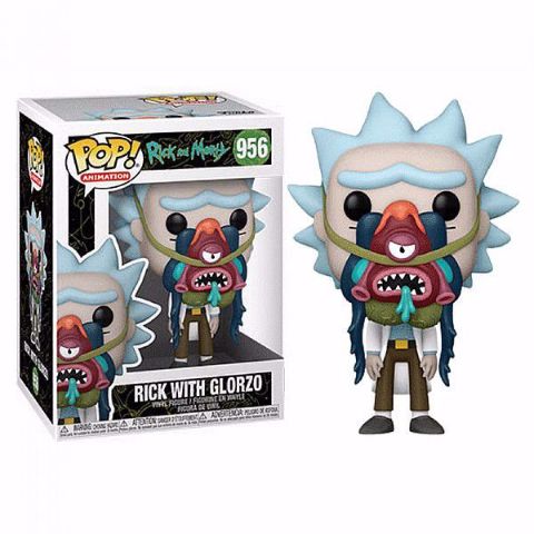 Funko Pop - Rick With Glorzo (Rick And Morty) 956  בובת פופ ריק ומורטי