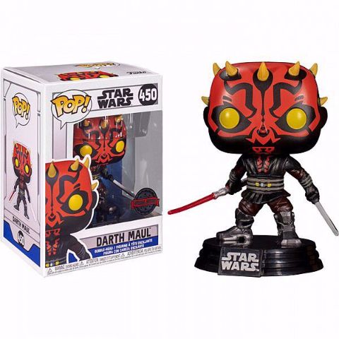 בובות פופ | מלחמת הוככבים | Funko Pop - Darth Maul SE  (Star Wars) 450