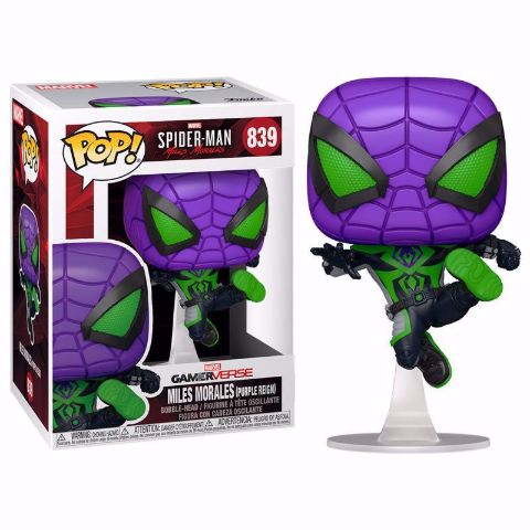 בובת פופ | ספיידרמן | Funko Pop - Miles Morales  (Spider-Man) 839