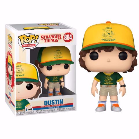 בובת פופ | דברים מוזרים | Funko Pop - Dustin (Stranger Things) 804