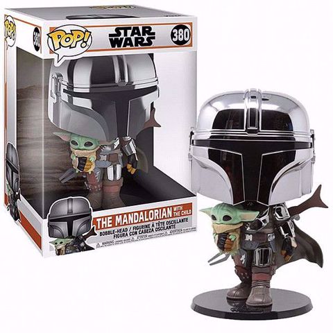 בובת פופ | מלחמת הכוכבים | Funko Pop - The Mandalorian 10" (Star Wars) 380