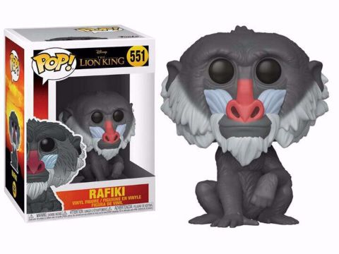 בובת פופ | רפיקי |  מלך האריות |  Funko Pop - Rafiki (Lion King) 551