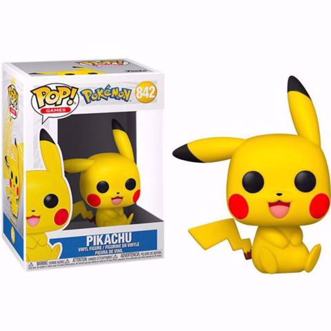 בובת פופ | פוקימון |  פיקצ'ו |  Funko Pop - Pikachu (Pokemon) 842