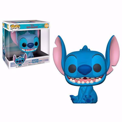 בובת פופ ענקית  | לילו וסטיץ'  | Funko Pop - Stitch 10" (Lilo & Stitch ) 1046