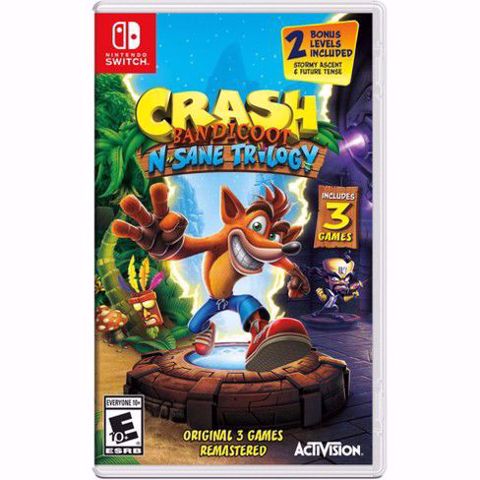 משחק לנינטנדו סוויץ | קראש בנדיקוט | Crash Bandicoot N. Sane Trilogy Nintendo Switch