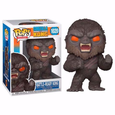 בובת פופ | גודזילה נגד קונג | Funko Pop - Battle Ready Kong  (Kong Vs Godzilla) 1020