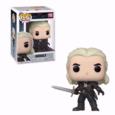 בובת פופ | גראלט המכשף | Funko Pop - Geralt (Witcher) 1192