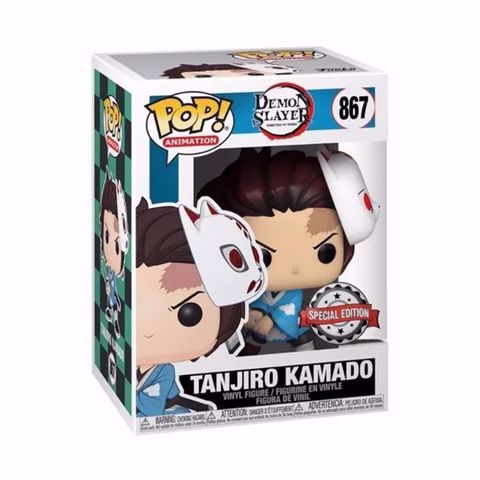 בובת פופ | דמון סלייר| טנג'ירו | Funko Pop -  (Demon Slayer) Tanjiro Kamado SE #867