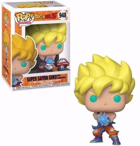בובת פופ | דרגון בול | גוקו | Funko Pop -  (Dragon Ball) SS Goku Diamond SE #948