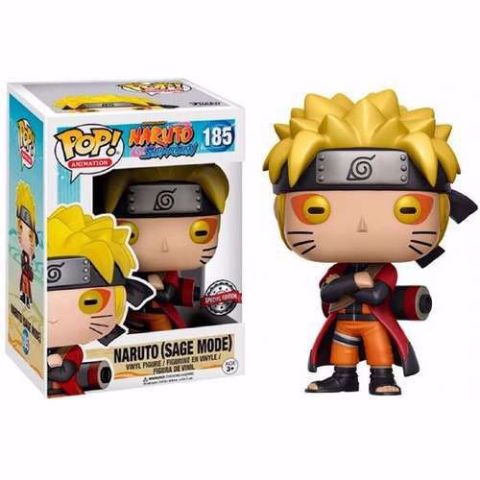 בובת פופ | נארוטו | Funko Pop -  (Naruto) Naruto Sage Mode SE #185