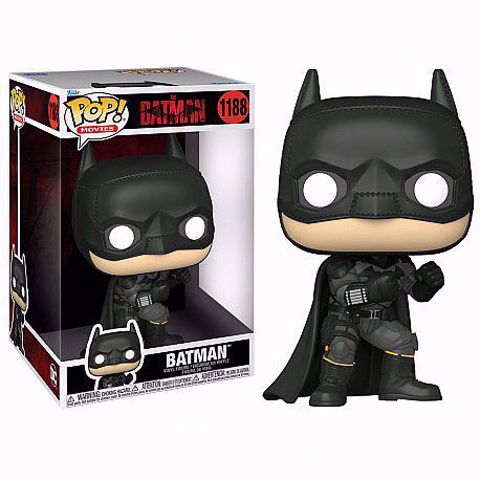 בובת פופ | באטמן | Funko Pop -  (The Batman) Batman 10" #1188