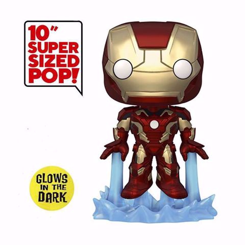בובת פופ | איירון מן | Funko Pop -  (Avengers) Iron Man 10" #962