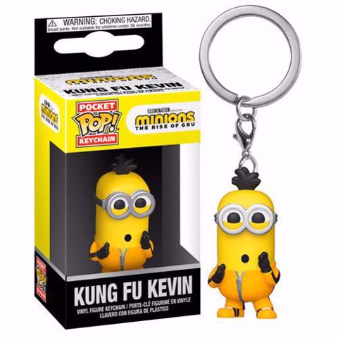 מחזיק מפתחות פופ | מיניון | Pocket pop Keychain - Kung Fu Kevin