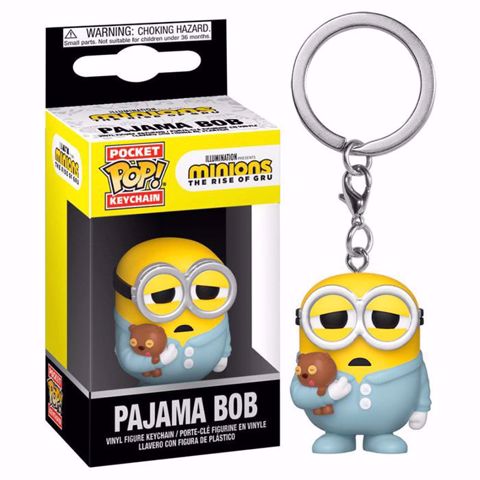 מחזיק מפתחות פופ | מיניון | Pocket pop Keychain - Pajama Bob