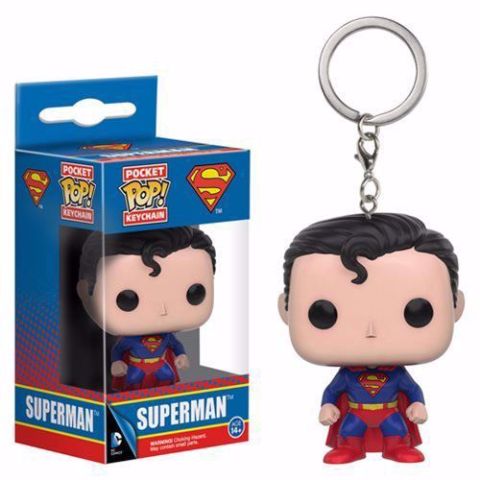 Pocket pop Keychain - Superman מחזיק 
