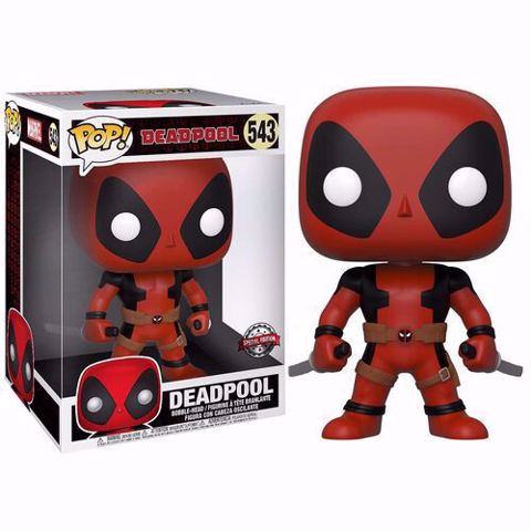 בובת פופ | דדפול | Funko Pop - (Deadpool) Deadpool 10" #543