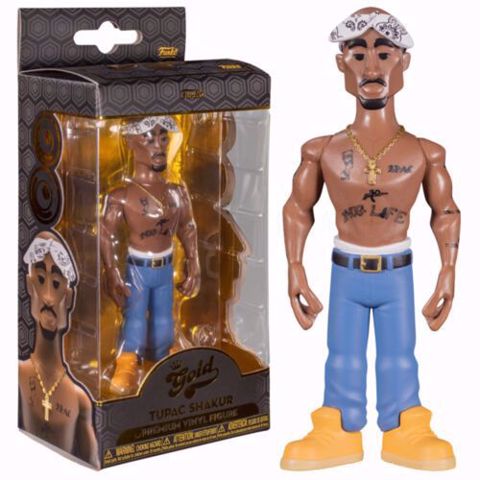 בובת פופ | טופטק שאקור | Funko Gold  -  Tupac Shakur