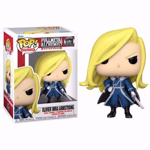 בובת פופ | פול מטאל | Funko Pop - (Fullmetal Alchemist) Oliver Mira Armstrong #1178