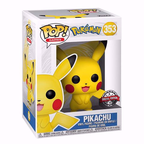 בובת פופ | פוקימון | פיקצ'ו | Funko Pop -  (Pokemon) Pikachu SE #353 