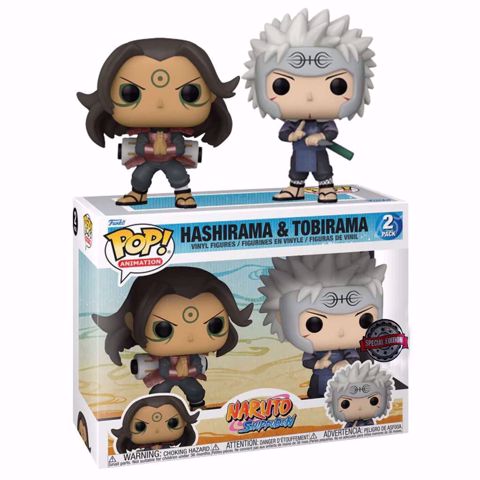 בובת פופ | נארוטו | Funko Pop -  (Naruto ) Hashirama & Tobirama 2Pack