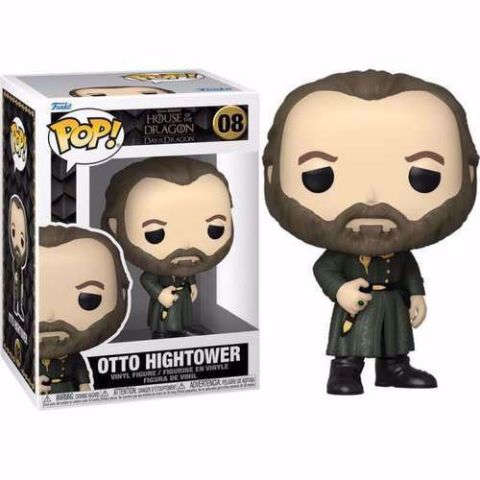 בובת פופ | בית הדרקון | אוטו | Funko Pop -  (House Of The Dragon) Otto Hightower  #08