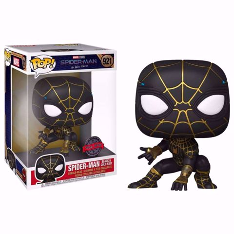 בובת פופ | ספיידרמן | Funko Pop -  (Spider-man NWH) Spider-Man 10" #921