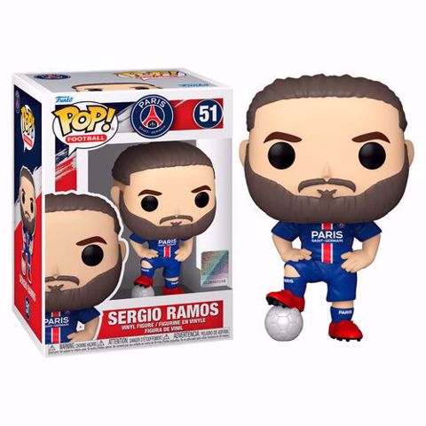 בובת פופ | ראמוס | Funko Pop -  (PSG) Sergio Ramos #51