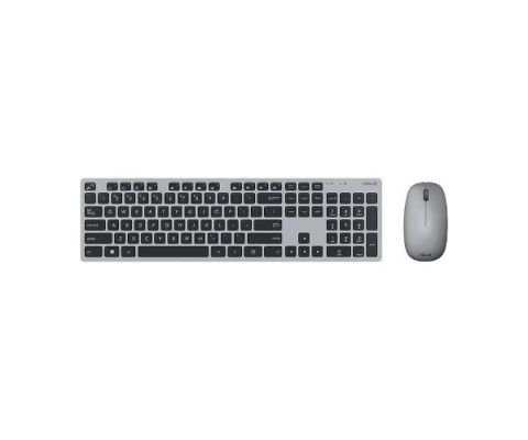 תמונה של סט מקלדת ועכבר אלחוטי ASUS W5000 Copilot Grey