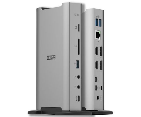 תמונה של תחנת עגינה ST-LAB U-2630 USB 10G HDMI+DP DUAL 4K 100W DP Type-C